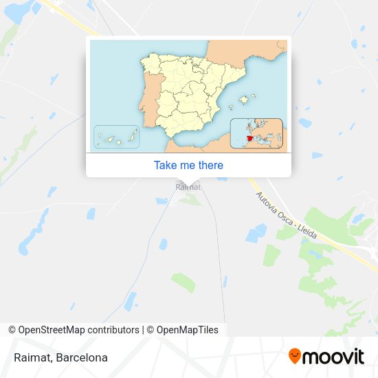 Raimat map