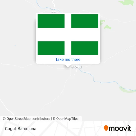 Cogul map