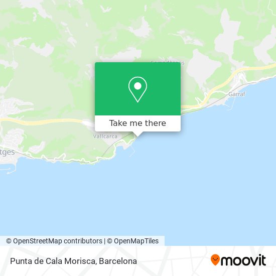 Punta de Cala Morisca map