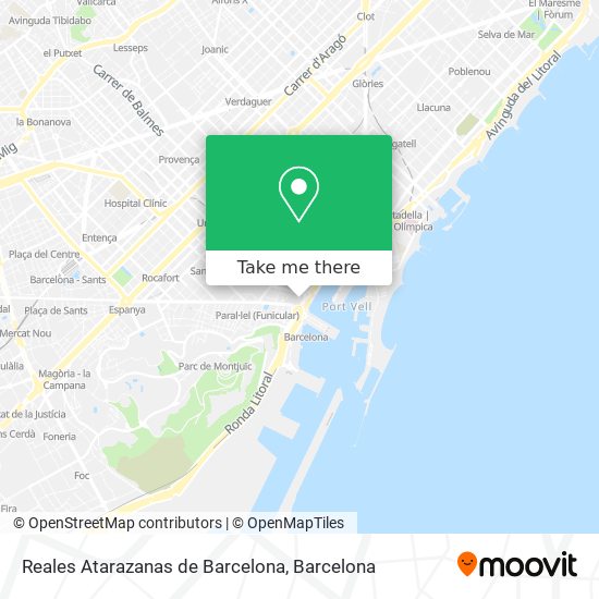 Reales Atarazanas de Barcelona map