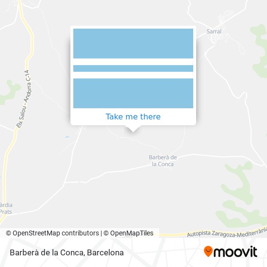 Barberà de la Conca map