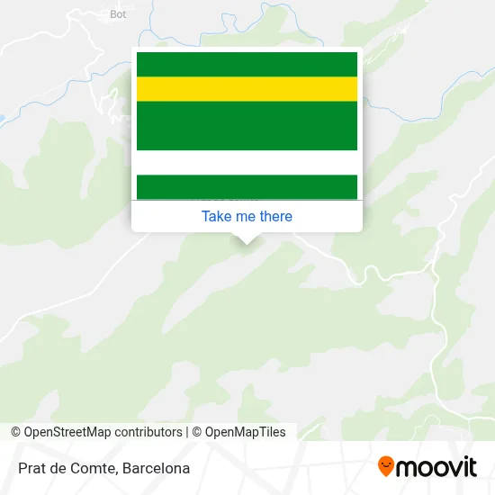 Prat de Comte map