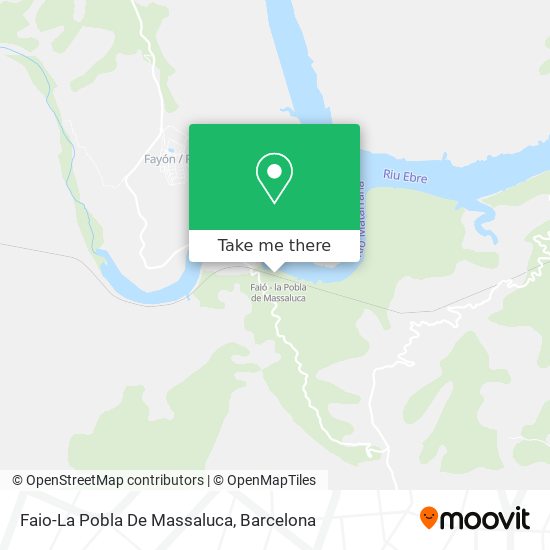 Faio-La Pobla De Massaluca map