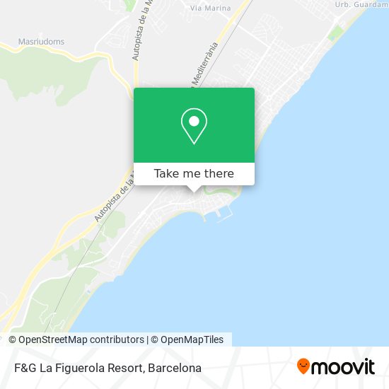 F&G La Figuerola Resort map