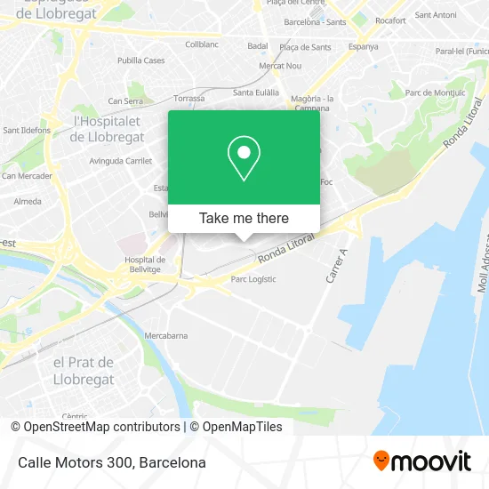 Calle Motors 300 map