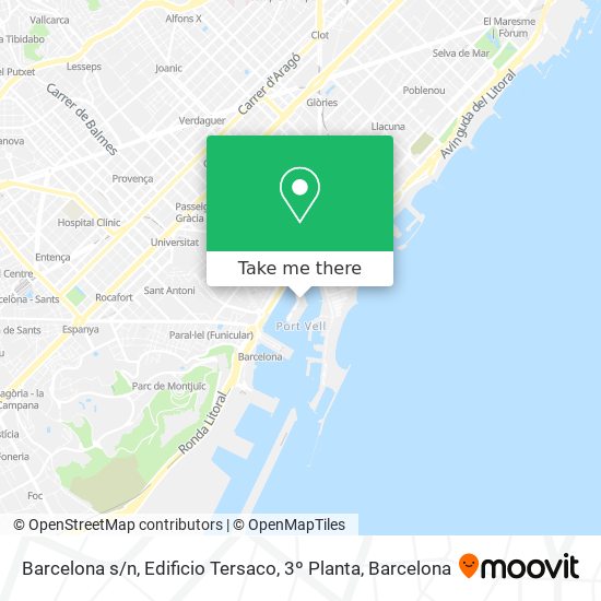 Barcelona s / n, Edificio Tersaco, 3º Planta map