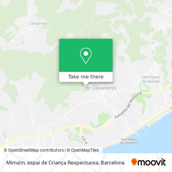 mapa Mima'm, espai de Criança Respectuosa