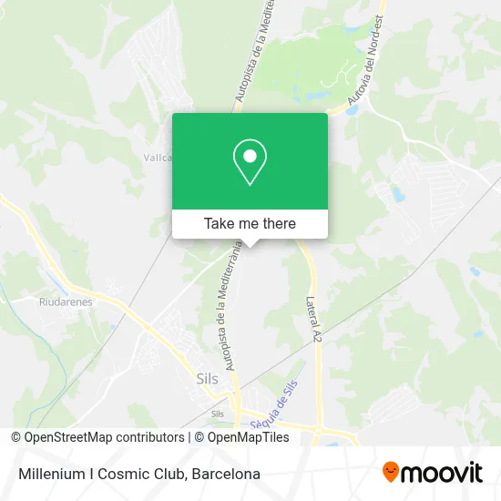 Millenium I Cosmic Club map