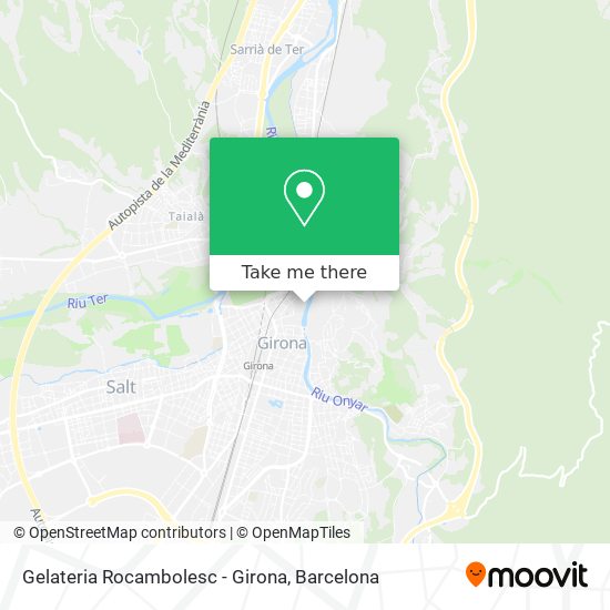 Gelateria Rocambolesc - Girona map