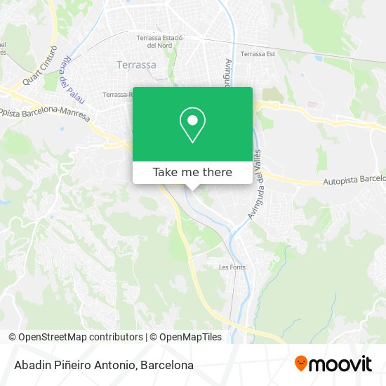 Abadin Piñeiro Antonio map