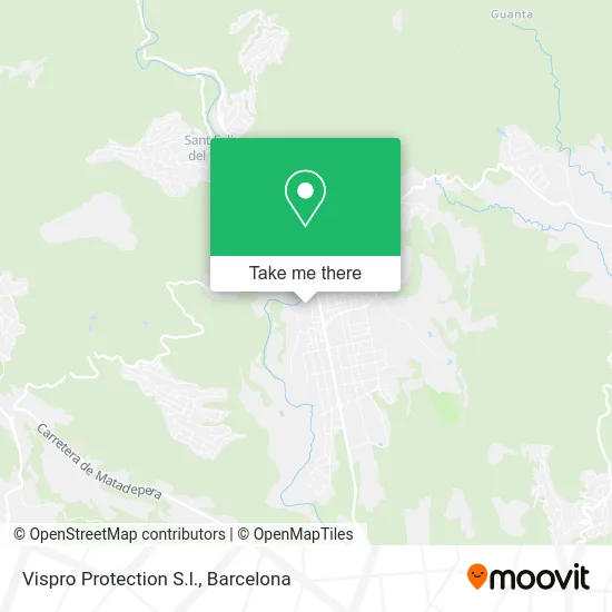 Vispro Protection S.l. map