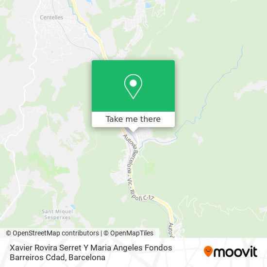 Xavier Rovira Serret Y Maria Angeles Fondos Barreiros Cdad map