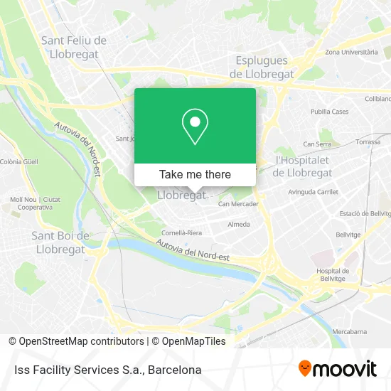 Iss Facility Services S.a. map