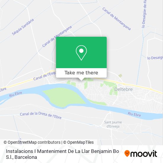 Instalacions I Manteniment De La Llar Benjamin Bo S.l. map
