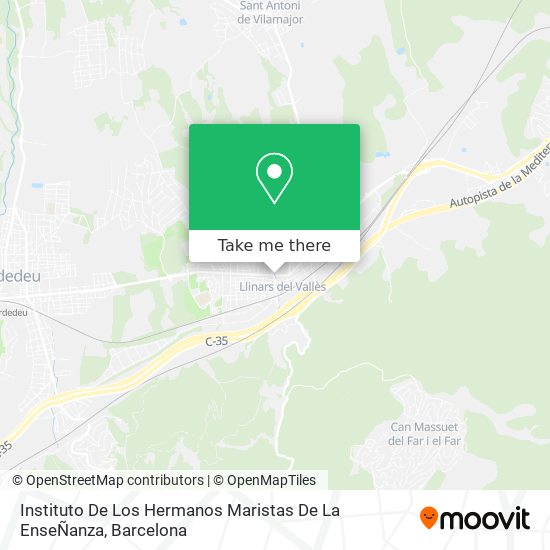 Instituto De Los Hermanos Maristas De La EnseÑanza map