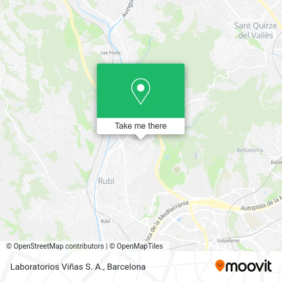 Laboratorios Viñas S. A. map