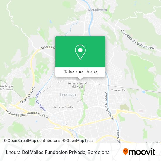 L'heura Del Valles Fundacion Privada map