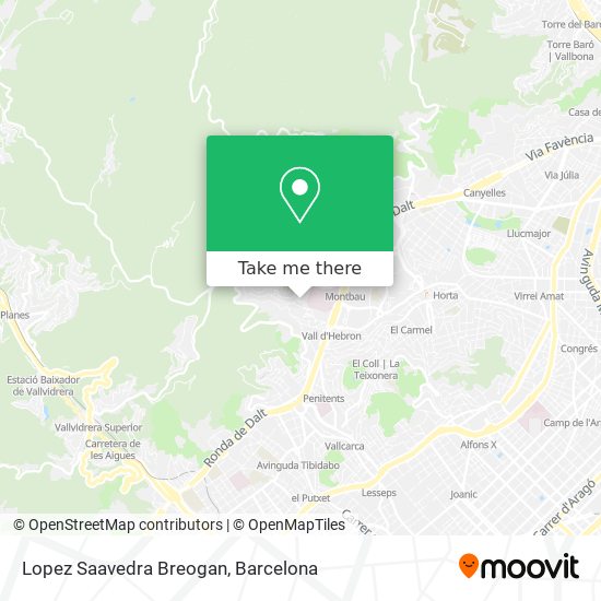 Lopez Saavedra Breogan map