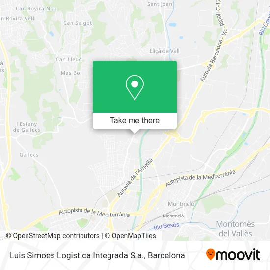 Luis Simoes Logistica Integrada S.a. map