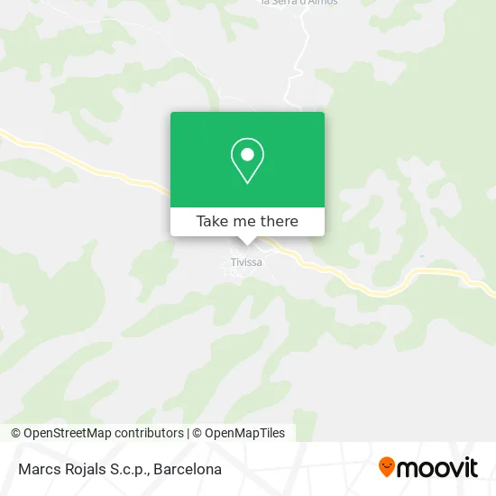 Marcs Rojals S.c.p. map