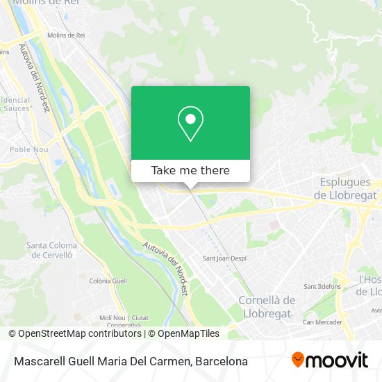 Mascarell Guell Maria Del Carmen map