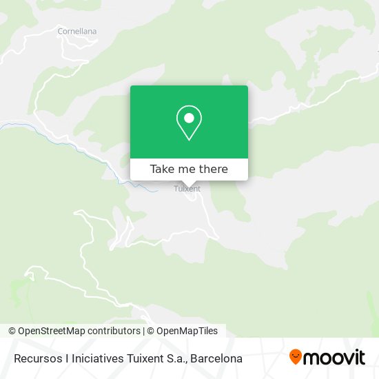Recursos I Iniciatives Tuixent S.a. map