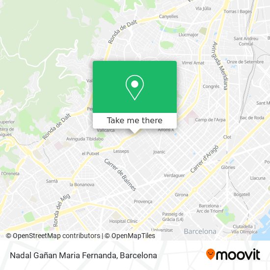 Nadal Gañan Maria Fernanda map