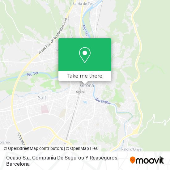 Ocaso S.a. Compañia De Seguros Y Reaseguros map