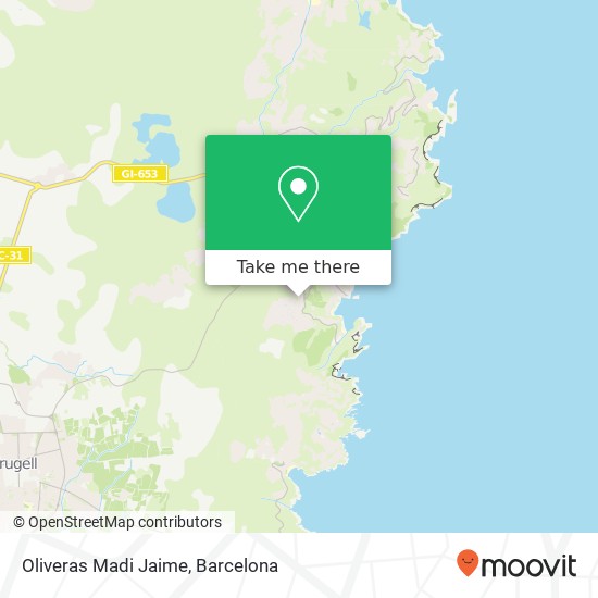 Oliveras Madi Jaime map