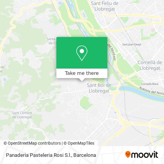 Panaderia Pasteleria Rosi S.l. map