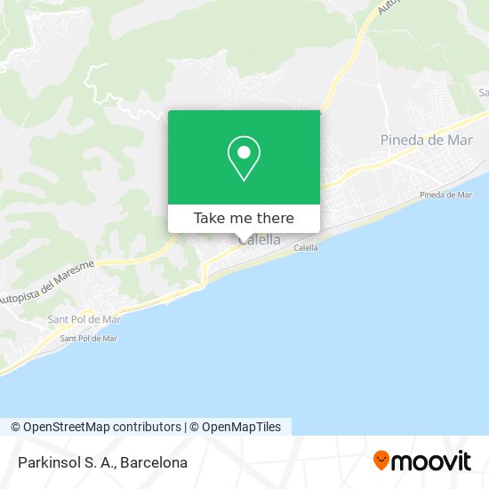 Parkinsol S. A. map