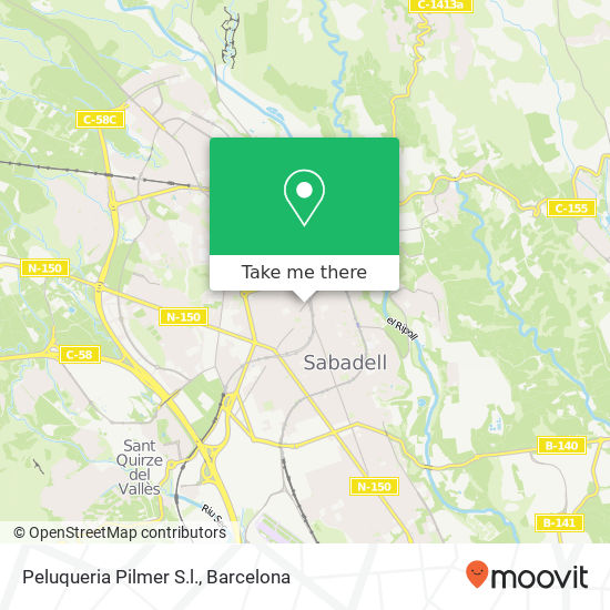 Peluqueria Pilmer S.l. map