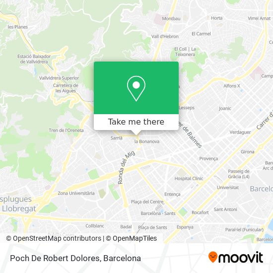 Poch De Robert Dolores map