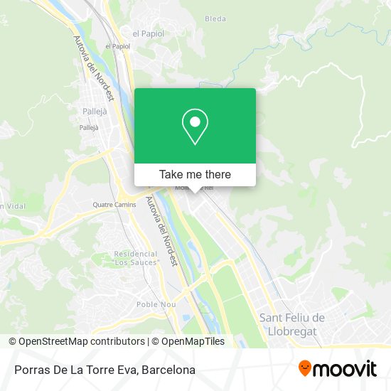 Porras De La Torre Eva map