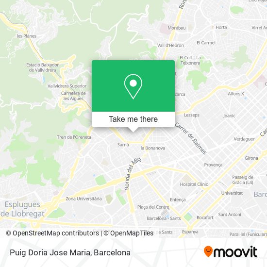 Puig Doria Jose Maria map