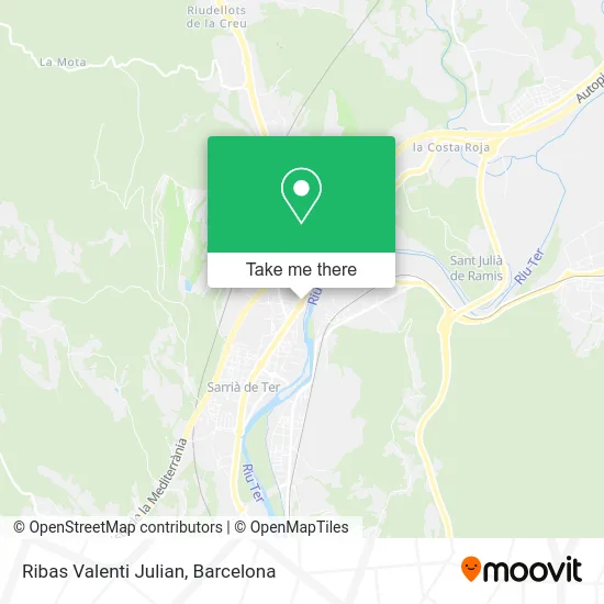 Ribas Valenti Julian map