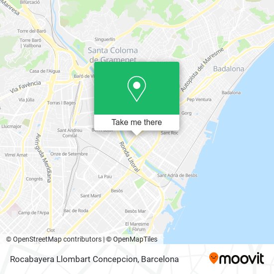 Rocabayera Llombart Concepcion map