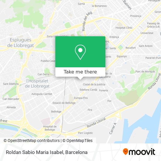 Roldan Sabio Maria Isabel map
