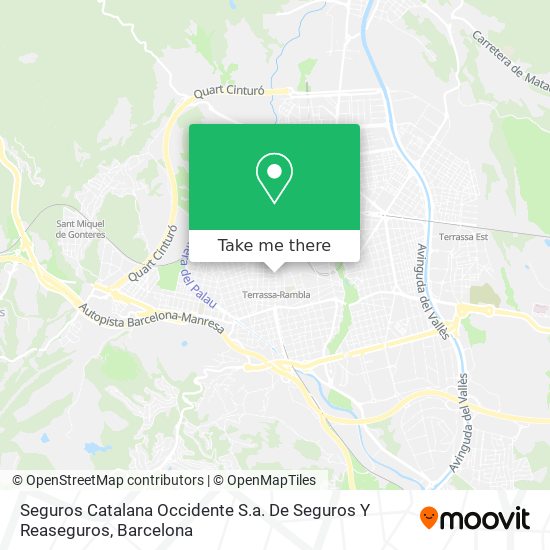 Seguros Catalana Occidente S.a. De Seguros Y Reaseguros map