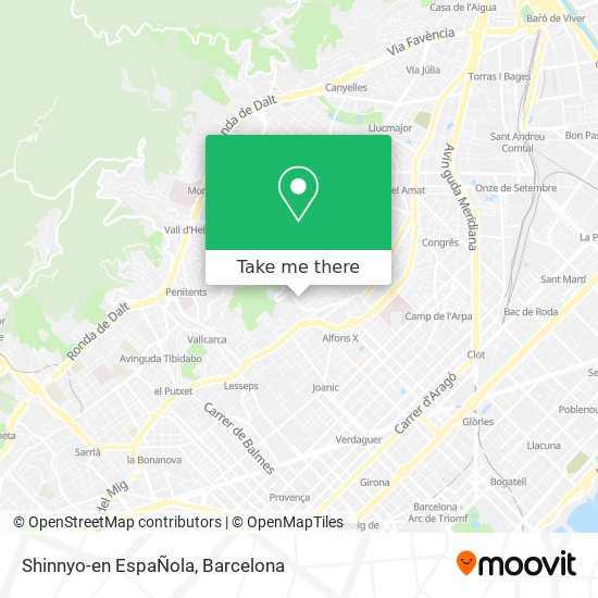 Shinnyo-en EspaÑola map