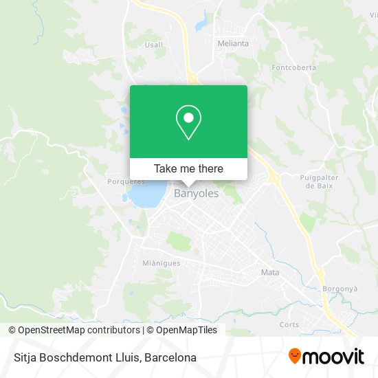 mapa Sitja Boschdemont Lluis