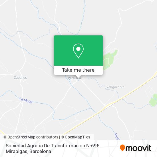 Sociedad Agraria De Transformacion N-695 Mirapigas map
