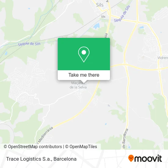 Trace Logistics S.a. map