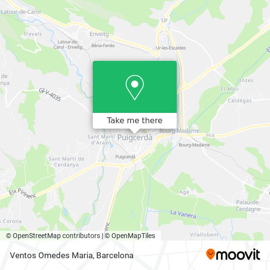 Ventos Omedes Maria map