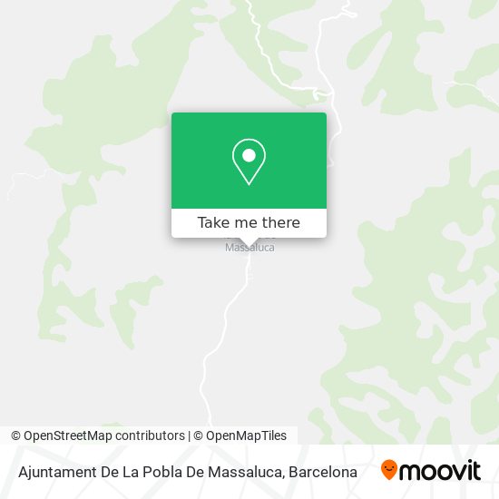 Ajuntament De La Pobla De Massaluca map