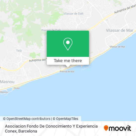 Asociacion Fondo De Conocimiento Y Experiencia Conex map