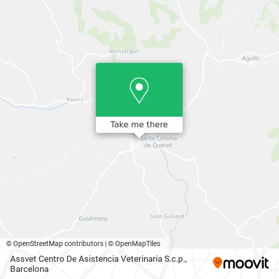 Assvet Centro De Asistencia Veterinaria S.c.p. map