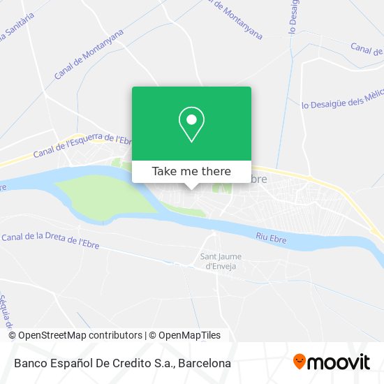 Banco Español De Credito S.a. map