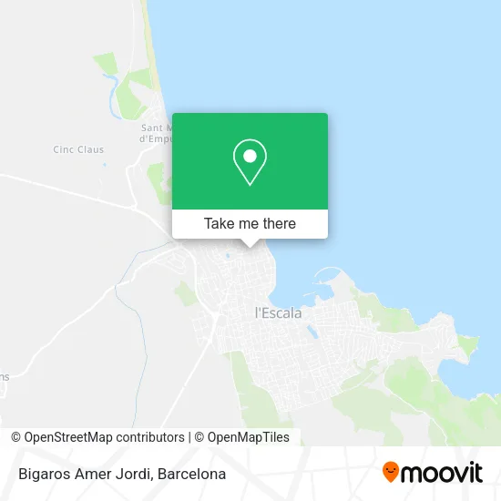 Bigaros Amer Jordi map