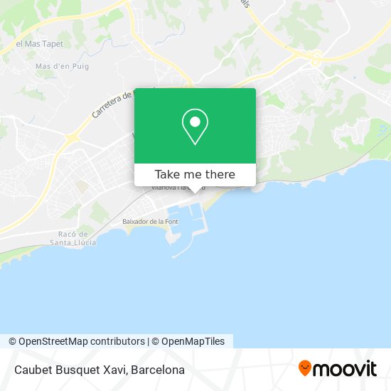 Caubet Busquet Xavi map